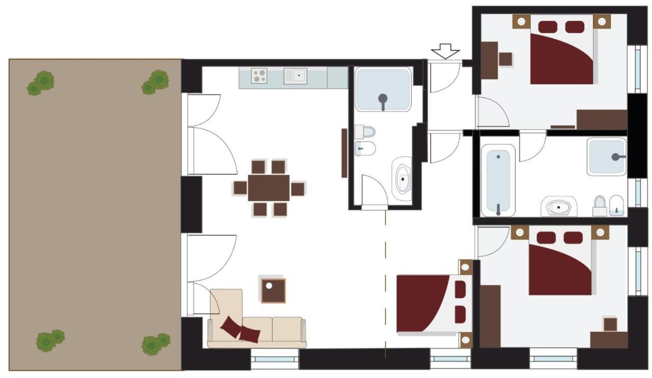 Tyrol Living & Cafe Apartman Nova Levante Kültér fotó